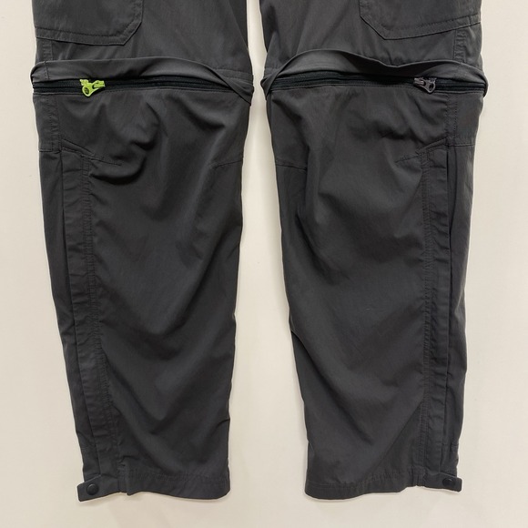 REI Co-Op‎ Convertible Cargo Pants Youth M 10-12 Dark Gray Outdoor Hiking - Picture 3 of 10